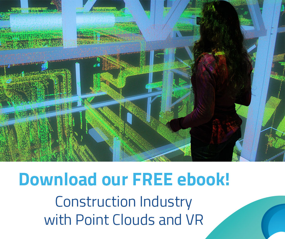 Point clouds in VR ebook